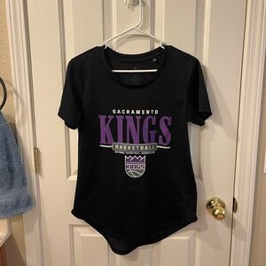 Sacramento Kings Black and Purple Jersey